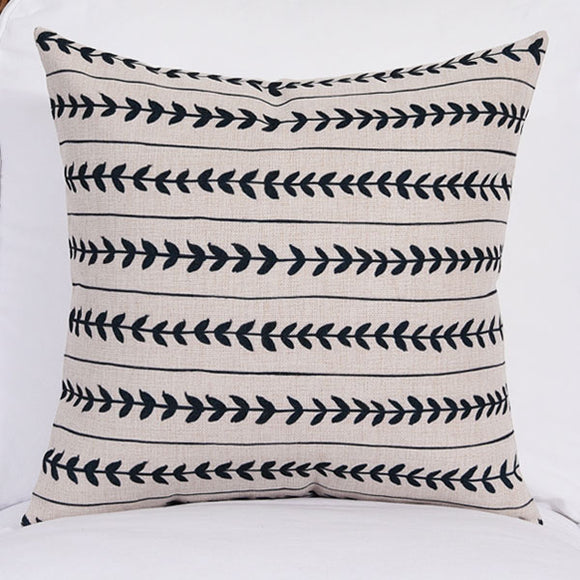 Fluted Arrows Cushion Cover