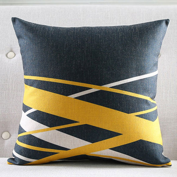 Modern Waves Cushion Cover