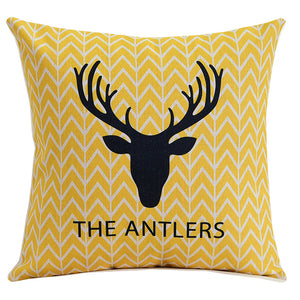 The Antlers Chevron Cushion Cover