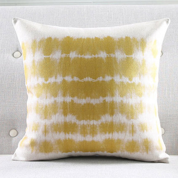 Yellow Wash Cushion Cover